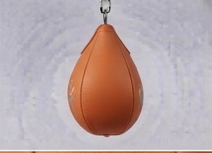 Sac de frappe double extrémité en caoutchouc réglable en hauteur pour adolescents - Équipement d'entraînement de boxe - Product Image 4
