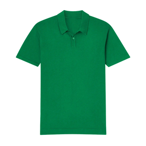 Servicio OEM: Camiseta de Hombre Lisa de Alta Calidad, Transpirable, Ecológica, de Poliéster/Algodón Tejido Comprimido, Manga Corta - Product Image 1