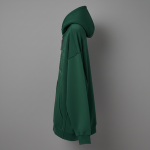 Custom Rhinestone Embroidery Hoodie Acid Wash Oversized Streetwear Heavyweight Hoodie - Product Image 3