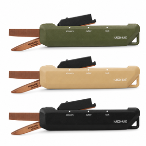 GANRAKU KOKUYO HAKO-AKE Tijeras de Titanio de Doble Uso, Herramienta Multiusos Japonesa Premium para Abrir Cajas, para Almacén, Oficina y Uso Diario - Product Image 1