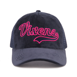 Casquette de baseball personnalisée brodée en velours côtelé à 6 panneaux, réglable avec fermeture snapback, pour adultes, motif personnage, taille unique, vente en gros - Product Image 3