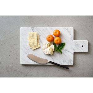 Tabla de Cortar de Mármol Natural Blanca con Logotipo Personalizado, Tabla de Cortar de Piedra No Porosa para Utensilios de Cocina y Uso Profesional en Panaderías - Product Image 3