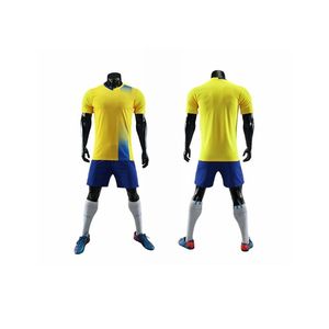 Soccer Jerseys 2021 Yellow and Blue Adult Men Team Training Soccer Wear Football Sportswear Jerseys Football Jersey - Product Image 1