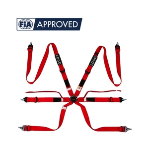 TBRACING FIA 8853 2016 Courroie de sport automobile Fabricant OEM ODM Vente en gros Ajusteurs en acier légers et sécurisés avec Velcro - Product Image 2