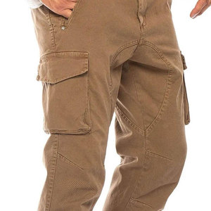 Pantalon cargo et pantalon décontracté pour homme en tissu technique haute performance Solid Trader, texture lisse, résistant aux plis - Product Image 5