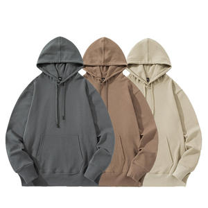 Sudadera con Capucha Extra Grande para Hombre, Estilo Francés, Informal, con Bolsillo Canguro - Product Image 1