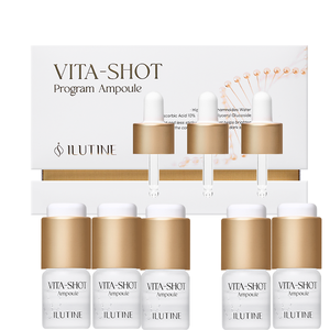 Ampolla Iluminadora, Blanqueadora y Antienvejecimiento con Vitamina C, Ácido Hialurónico y Glicerina para el Cuidado Facial, para Piel Opaca, con Tono Desigual y Sensible - Product Image 1