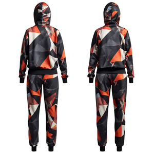 <b>Women</b> Geometric Print Athletic Tracksuit Set - Product Image 4