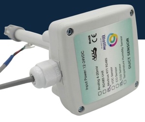 Sensor de CO2 para Ductos HVAC Industriales WITTELB WIN-SN-CO2-HVAC Modbus RTU RS485 Carcasa de Plástico Compatible con AC/DC Precisión de 50 ppm - Product Image 1