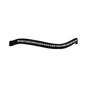 Indian Leather Horse Brow Band para Rider Premium Quality - Product Image 1