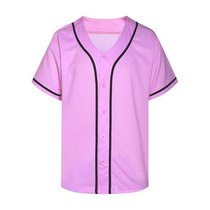 Maillots de baseball haute performance pour équipes – Matière polyester technique, coupe athlétique, évacuation de l'humidité - Product Image 1