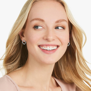 ต่างหูเงินแท้ 925 ประดับเพชรโมอิสซาไนต์ทรงกลม เงางาม หรูหรา สง่างาม เหมาะเป็นของขวัญสุดพิเศษสำหรับวันครบรอบแต่งงาน - Product Image 2