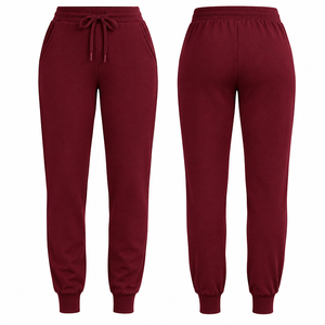 Pantalones Deportivos para Mujer, Mezcla de Algodón Suave al Tacto, Ropa Deportiva Informal, Logotipo Personalizado, Color y Talla, Venta al Por Mayor de Fábrica - Product Image 4