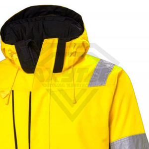 Chaqueta de Seguridad de Alta Visibilidad Premium, Impermeable, Reflectante, Ropa de Trabajo, Abrigo de Invierno, Equipo de Construcción Resistente, Uniforme de Minería para Hombre - Product Image 6
