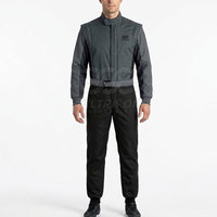 Traje de Carreras de Karting Impermeable Premium, Diseño Personalizado, Ajuste Cómodo para Hombre, Transpirable, Ligero, de Secado Rápido, Tela de Poliéster/Nailon