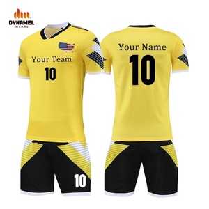 ชุดเสื้อฟุตบอล DYNAMEL แบบสั่งทำพิเศษ คอวี แขนสั้น ระบายเหงื่อได้ดี ชุดทีมฟุตบอลสำหรับผู้ใหญ่ แบบยูนิเซ็กซ์ สีน้ำเงิน - Product Image 2