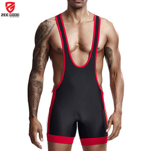 New Arrival High Quality Spandex Polyester Breathable Quick Dry Customized <b>Wrestling</b> <b>Singlet</b> for Men with Custom OEM/ODM Service - Product Image 1