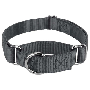 Wholesale Excellent Quality Adjustable Pastel Nylon <b>Collar</b> for Dog Metal Buckle Big Dog Martingale Leather Dog <b>Collar</b> - Product Image 3