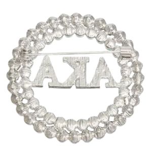 Broche ronde en perles roses et vertes, accessoire de mode féminin, badge décoratif, charme élégant pour vêtements - Product Image 5