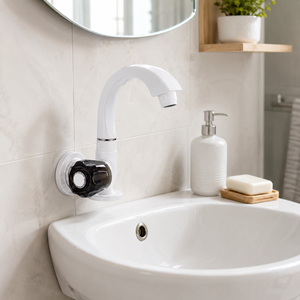 Smart PTMT Taps Series 1007 Classic White Finish Rust Proof Lightweight Durable Plastic Faucet 5-Year Warranty Modern - Product Image 5