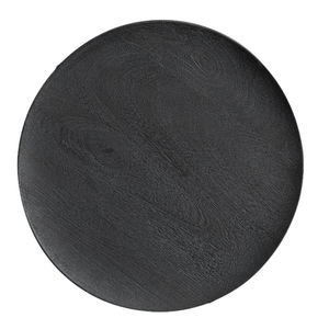 Assiette de table en bois d'acacia massif naturel, assiette de présentation en bois d'acacia, plateau de service artisanal pour une décoration de table élégante - Product Image 3