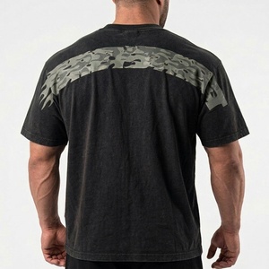 Camiseta Retro de Manga Corta para Hombre, Estilo Urbano, Corte Holgado, 240g, Algodón de Alta Calidad - Product Image 2