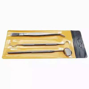 Dental Oral Procedure Tool Set Reusable Stainless Steel Instruments for Clinic Examination Applications - Product Image 1
