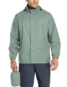 Chaqueta Impermeable para Motocicleta con Capucha y Logotipo Frontal, Diseño OEM Nuevo, para Escalar Montañas al Aire Libre - Product Image 4