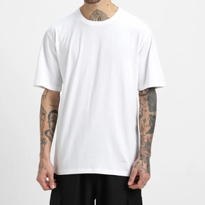 Fabricantes de Camisetas Personalizadas, Camiseta Extra Grande para Hombre, Camiseta con Cuello Redondo y Estampado Personalizado, Impresión Personalizada con el Logotipo de tu Propia Marca - Product Image 1