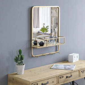 Elegant Round Bedroom <b>Mirror</b> in Metal with Customized Size Design Perfect for Stylish Wall Decoration Elegant Item - Product Image 3