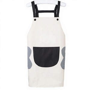 ผ้ากันเปื้อนเด็กน่ารักแบบปรับแต่งได้ ไม่มีแขน ผลิตจากผ้าฝ้าย/โพลีเอสเตอร์ กันน้ำ ใช้งานได้หลากหลาย เช่น ระบายสี ทำสวน และทำความสะอาด - Product Image 1
