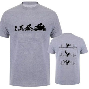 เสื้อยืดแขนสั้นผู้ชายทรงปกติ ผ้าฝ้าย 100% 180 กรัม แขนปกติ เป็นมิตรกับสิ่งแวดล้อม แห้งเร็ว สีพื้นเรียบ - Product Image 5