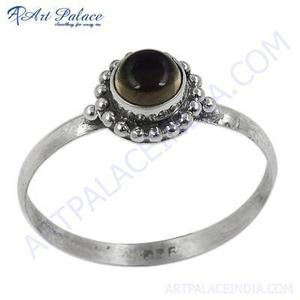 Bague unisexe Art Palace plaquée or rose avec zircon, sertissage clos, pierre précieuse tendance, pour usage quotidien, cadeau, certifiée par un tiers - Product Image 2