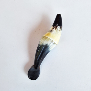 Handcrafted Natural Buffalo Horn <b>Massage</b> Tool Traditional Acupoint Scraping Stick Ergonomic Body Muscle Reflexology Gua Sha <b>Wand</b> - Product Image 2
