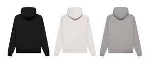 Hoodie personnalisé épais à épaules tombantes, coupe courte, vierge, haute qualité, grandes tailles pour hommes - Product Image 3