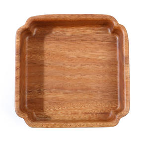 Bol en bois artisanal de style américain, écologique et à prix abordable, pour une collection de vaisselle durable, idéal pour servir des aliments sains en famille - Product Image 3