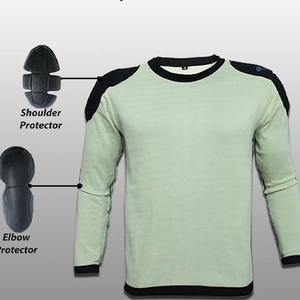 T-shirt de moto pour homme GREEN SWIFT INDUSTRIES, respirant, blindé, manches longues, pour motard, % coton, toutes saisons - Product Image 2