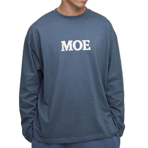 T-shirt en coton respirant pour homme, manches longues, coupe décontractée, logo minimaliste, style streetwear, idéal pour la vente en gros sous marque privée - Product Image 1