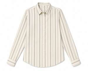 Camisa Formal de Manga Larga Estampada para Mujer, Ropa de Oficina, Corte Entallado, Elegante, Ropa de Trabajo Informal de Negocios, Top de Moda para Verano e Invierno - Product Image 1
