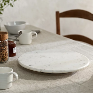 Organisateur de cuisine en marbre de haute qualité, plateau tournant pour gâteaux et biscuits, Lazy Susan rotative - Product Image 1