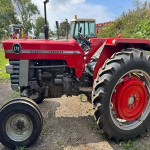 Tractor de Ruedas Massey Ferguson MF 175 2x4 Usado y Económico, Motor Diésel de 75HP, 4WD, para Uso Agrícola - Product Image 1