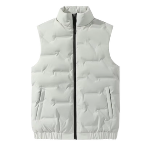 Chaleco Casual de Alta Calidad para Hombre, Otoño e Invierno, Chaleco Grueso y Cálido sin Mangas, Estilo Sólido - Product Image 5