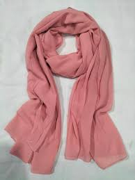 Écharpes en mousseline élégantes pour femmes, douces, légères, respirantes, personnalisables, hijab, châle musulman, long foulard tendance - Product Image 2