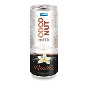 Bebida de Leche de Coco OEM en Lata de Aluminio de 250 ml, Sabores Mango, Café, Vainilla, Durazno y Coco, Fabricante Vietnam - Product Image 6