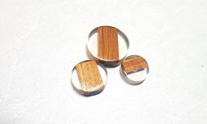 Bouton de meuble en résine et bois éco-responsable, fait main, avec technique de découpage - Forme personnalisée pour quincaillerie de meubles - Product Image 6