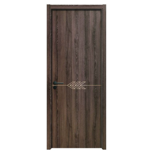 Puertas Interiores Modernas de Madera Compuesta con Acabado Impermeable para Villa, Escuela, Apartamento, Dormitorio, Baño, Oficina en Casa, Privacidad - Product Image 1