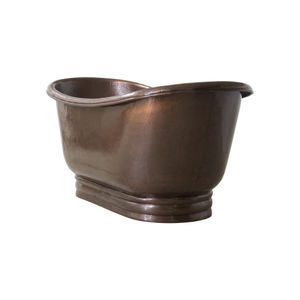 Bañera Ovalada de Cobre Hecha a Mano, Moderna, Independiente, Ecológica, Personalizable, de Alta Calidad, Accesorio para Baño - Product Image 3