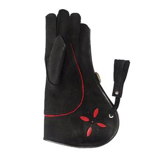 Guantes de Cetrería con Logotipo Personalizado OEM ODM, Guantes de Seguridad de Cuero para Manipulación de Aves, Guantes de Cetrería Más Vendidos 2026, Puño Largo, Doble Capa - Product Image 3