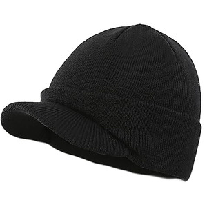 Vintage Ribbed Knit Beanie-Unisex Winter <b>Warm</b> <b>Hat</b> Soft Stretch Spandex/Cotton Minimalist Streetwear Essential - Product Image 2