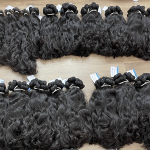 ¡LA MEJOR CALIDAD! Extensiones de Cabello Natural Negro Virgen en Trama, Sin Enredos, Sin Caída, 100% Cabello Humano Vietnamita - Product Image 5